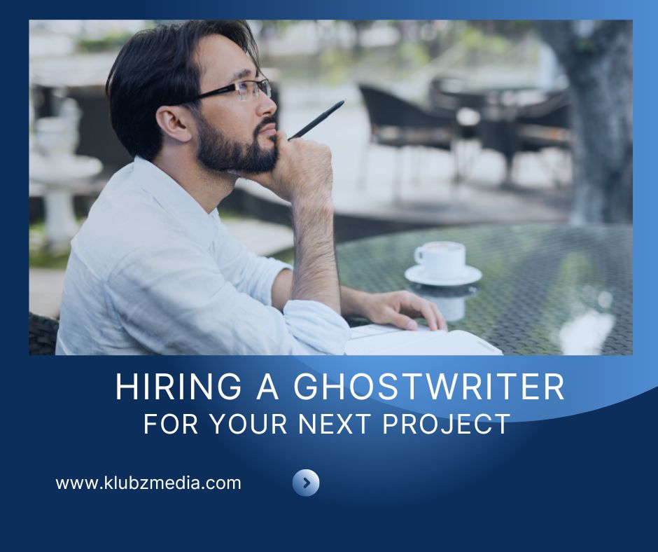hiring a ghostwriter