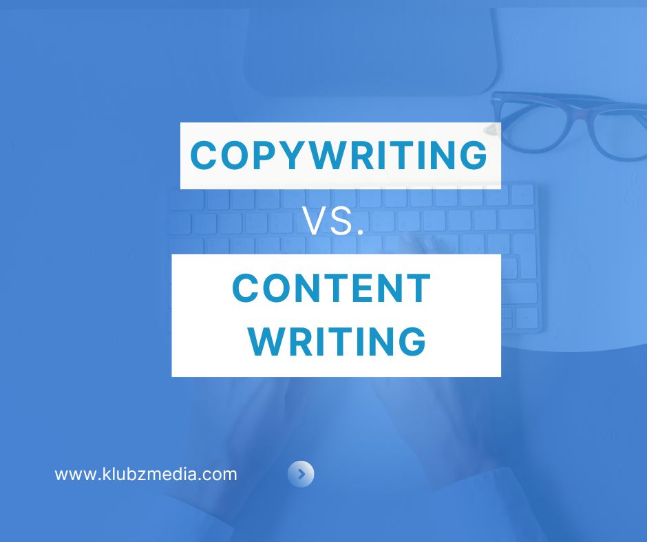 Copywriting vs content writing