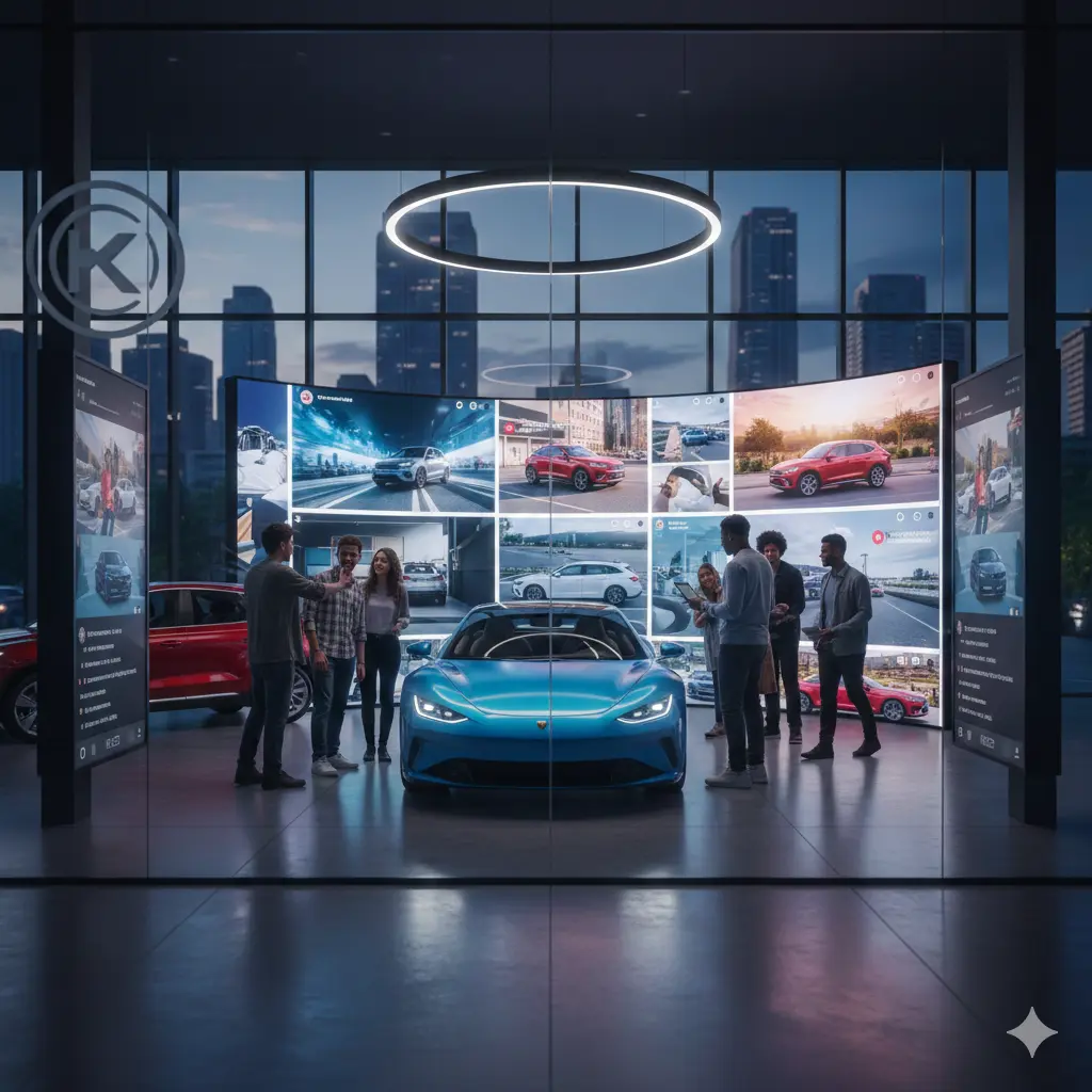 social media for car dealership