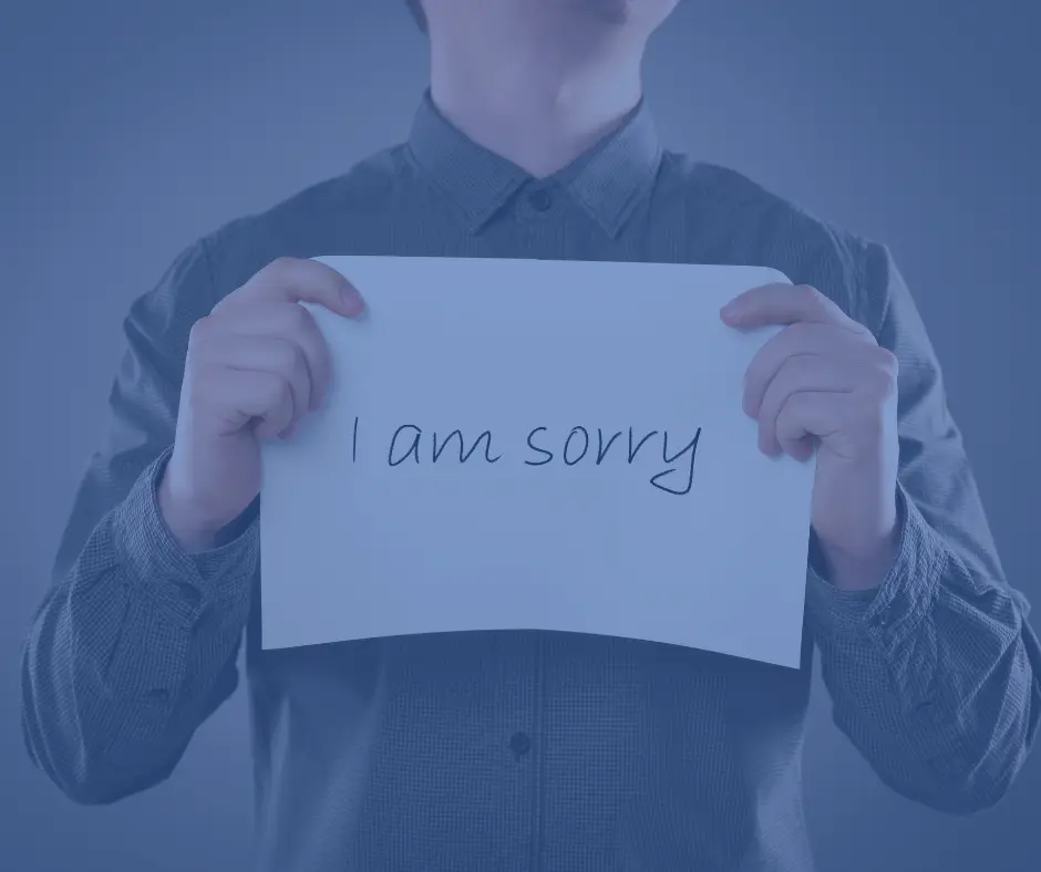 Sorry for the Inconvenience